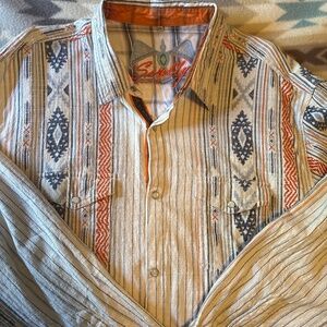 SCULLY AZTEC WESTERN SHIRT